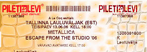 Live Metallica || 6/13/2006 - Song Festival Grounds, Tallin, EST 