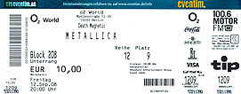 Live Metallica || 9/12/2008 - O2 World, Berlin, DEU 