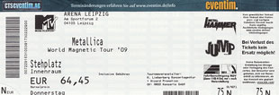 Live Metallica || 5/7/2009 - Leipzig Arena, Leipzig, GER 