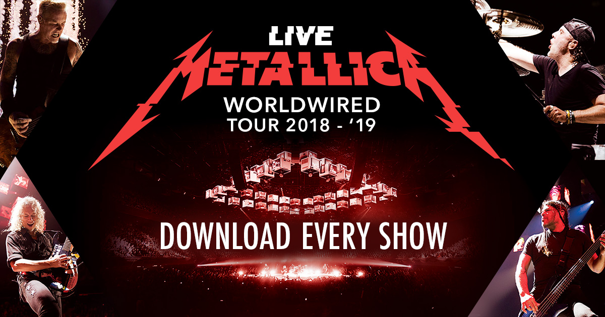 Metallica Live Concert Downloads Streaming And Cds