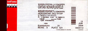 Live Metallica || 6/11/2004 - Aerodrome Festival, Wiener Neustadt, AUT 