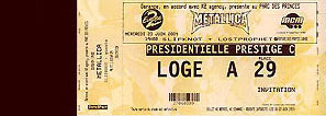Live Metallica || 6/23/2004 - Parc des Princes, Paris, FRA 