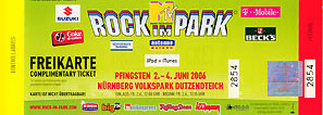 Live Metallica || 6/4/2006 - Rock Im Park,  Nurnberg, GER 