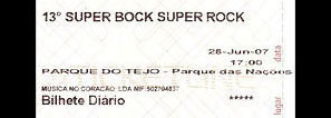 Live Metallica || 6/28/2007 - Super Bock Super Rock Festival, Lisbon, POR 