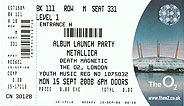 Live Metallica || 9/15/2008 - O2, London, GBR 