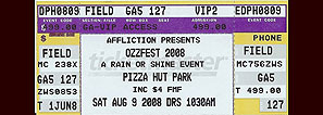 Live Metallica || 8/9/2008 - Ozzfest, Dallas, TX 