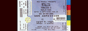 Live Metallica || 8/20/2008 - Marlay Park, Dublin, IRL 