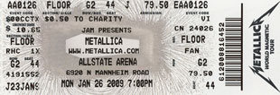 Live Metallica || 1/26/2009 - Allstate Arena, Chicago, IL 